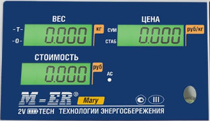 Пленочная панель передняя 223 АС LCD в Архангельске